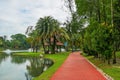 Permaisuri Lake Garden is one of the famous park in Cheras Royalty Free Stock Photo