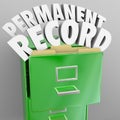 Permanent Record Filing Cabinet Personal Files