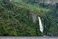 Stirling Falls, Milford Sound Fjord, New Zealand