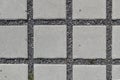 Permeable concrete paving