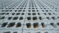 Permeable Pavers (Lawn grid) Royalty Free Stock Photo