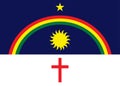 Pernambuco flag, Brasil State.