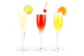 Pernod Fizz, Millennium and Orange alcohol cocktail Royalty Free Stock Photo