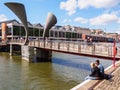 Peros Bridge in Bristol, England Royalty Free Stock Photo