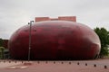 Perpignan Archipel Theater round facade building modern architecture in france