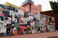 Theater Archipel poster design building in Perpignan city south of France