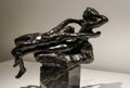 The lovers of Rodin at Museum in Perpignan Royalty Free Stock Photo