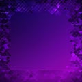 perple background with abstract triangle pattern Royalty Free Stock Photo