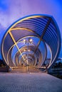 Perrault bridge at night