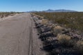 Perrin road in New Mexico.