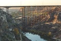 Perrine Bridge in Twin Falls, Idaho Royalty Free Stock Photo