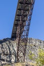 Perrine Bridge over Snake River  at Twin Falls,  Idaho, USA Royalty Free Stock Photo