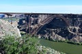 The Perrine Bridge in Twin Falls, Idaho. Royalty Free Stock Photo