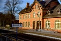 Perron number two - a sign at the railway station