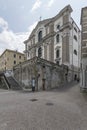 perron at s. Maria Maggiore church, Trieste, Friuli, Italy