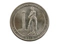 Perrys Victory Commemorative Quarter Royalty Free Stock Photo