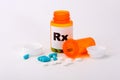 Perscription Pills Royalty Free Stock Photo