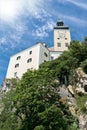 Persenbeug Castle in Austria directly on the banks of the Danube River Royalty Free Stock Photo