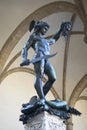 Perseo statue by Cellini, Florence Royalty Free Stock Photo