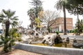 Persephone Fountain in Catania, Sicily, Italy