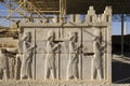 Persepolis, bass relief decoration Royalty Free Stock Photo