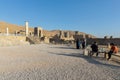 Ruins of Tachara or Palace of Darius in Persepolis Royalty Free Stock Photo