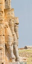 Persepolis Lamassu statues Royalty Free Stock Photo