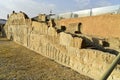 Persepolis Takht-e-Jamshid or Taxt e Jamsid or Throne of Jamshid, capital of the Achaemenid Empire, Shiraz, Fars, Iran, June 24