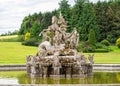 The Perseus and Andromeda Fountain at Witley Court, Worcestershire, England. Royalty Free Stock Photo