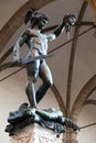 Perseus with the Head of Medusa Royalty Free Stock Photo