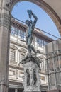 Perseus with the Head of Medusa in Florence, Italy