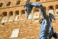 Perseus with the head of the Medusa Gorgon, Florence Royalty Free Stock Photo