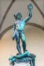 Cellini Perseus Statue Loggia Piazza Signoria Florence Italy