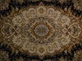 Persian carpet, Royal Palace Persian Carpet pattern, Persian carpet with an Intricate design Royalty Free Stock Photo