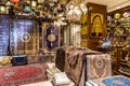 Persian carpet shop in Dubai Royalty Free Stock Photo