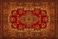 Persian Carpet Texture Royalty Free Stock Photo