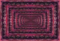 Persian Carpet Texture, abstract ornament. Round mandala pattern