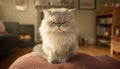 Persian cat with a classic grumpy expression Royalty Free Stock Photo