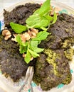 Persian Kokoh Sabri With Mint Garnish