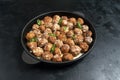 Persian Koofteh Berenji, rice kufta. Meat meatball