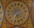 Persian mosaic in madrasa mother of the Shah,Isfahan,Iran Royalty Free Stock Photo