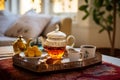 Persian Tea Time Elegance Royalty Free Stock Photo