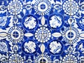 The Persian tile work in style of Qajar Period Royalty Free Stock Photo