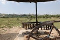 Persian wheel on a well