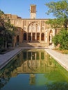 Persian yard of Borujerdi house Kashan Royalty Free Stock Photo