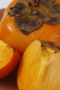 Persimmon closeup