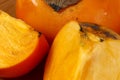 Persimmon closeup