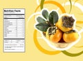 Persimmon fruit nutrition facts