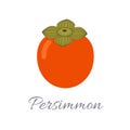 Persimmon icon with title