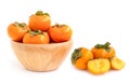 Fuyu Persimmons or Persimon fruits